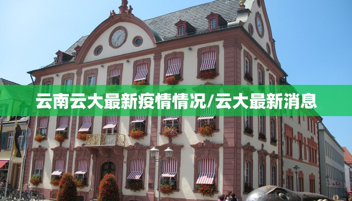 云南云大最新疫情情况/云大最新消息