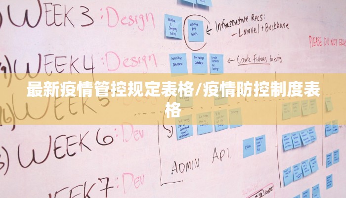 最新疫情管控规定表格/疫情防控制度表格