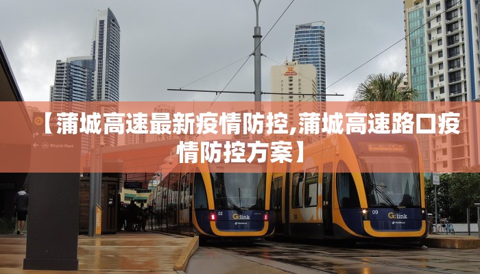 【蒲城高速最新疫情防控,蒲城高速路口疫情防控方案】