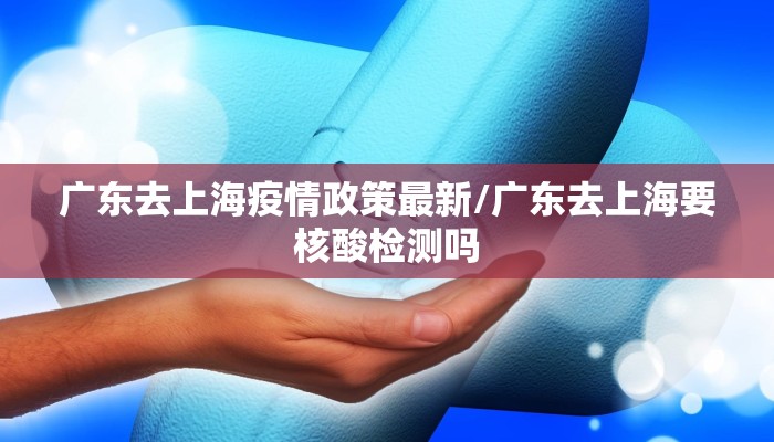 广东去上海疫情政策最新/广东去上海要核酸检测吗