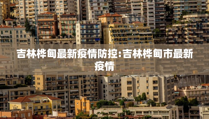 吉林桦甸最新疫情防控:吉林桦甸市最新疫情