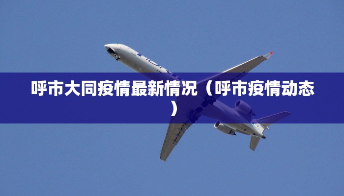呼市大同疫情最新情况（呼市疫情动态）